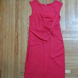 Red Sleeveless Dress